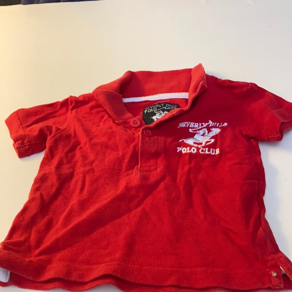 Beverly Hills Polo club polo shirt 3 to 6 months